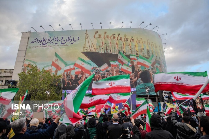 مراسم نوروز پیروزی - تهران