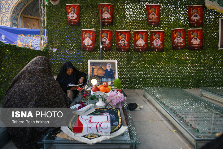آغاز سال ۱۴۰۵ خورشیدی - حرم حضرت شاهچراغ علیه‌السلام