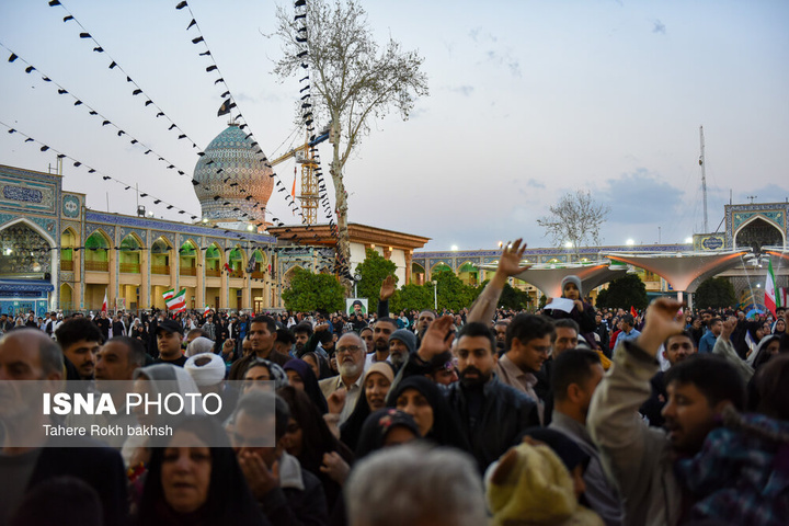 آغاز سال ۱۴۰۵ خورشیدی - حرم حضرت شاهچراغ علیه‌السلام