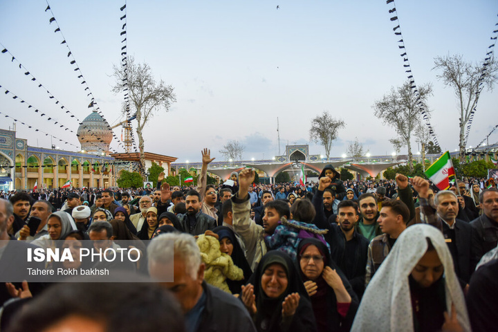 آغاز سال ۱۴۰۵ خورشیدی - حرم حضرت شاهچراغ علیه‌السلام