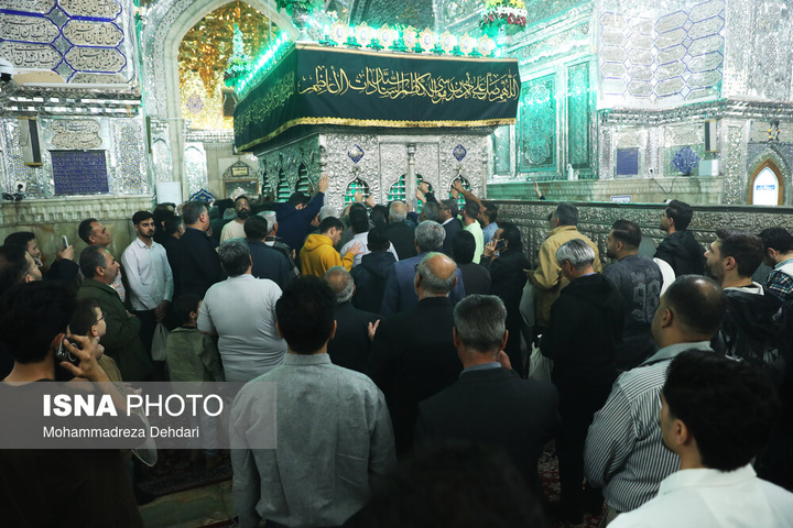 آغاز سال ۱۴۰۵ خورشیدی - حرم حضرت شاهچراغ علیه‌السلام