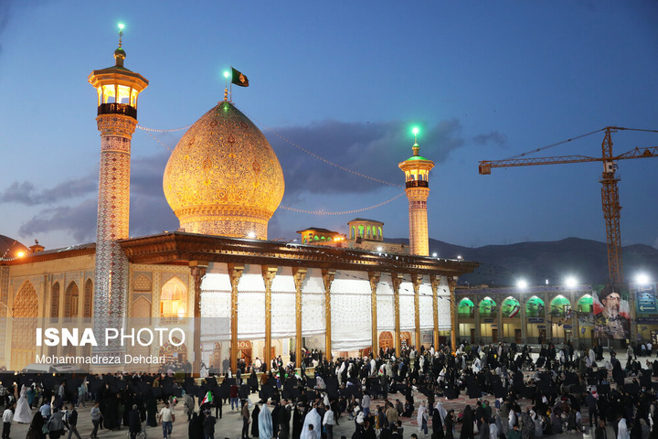 آغاز سال ۱۴۰۵ خورشیدی - حرم حضرت شاهچراغ علیه‌السلام