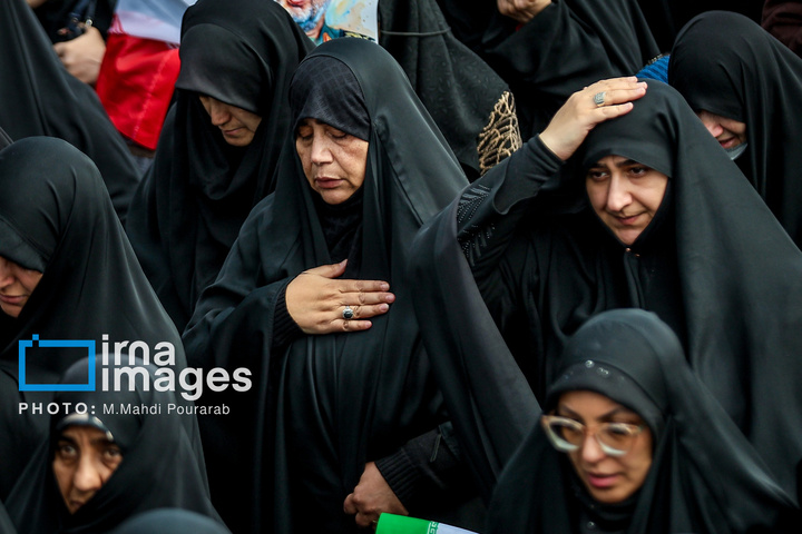 تشییع پیکر سردار شهید علی‌محمد نائینی