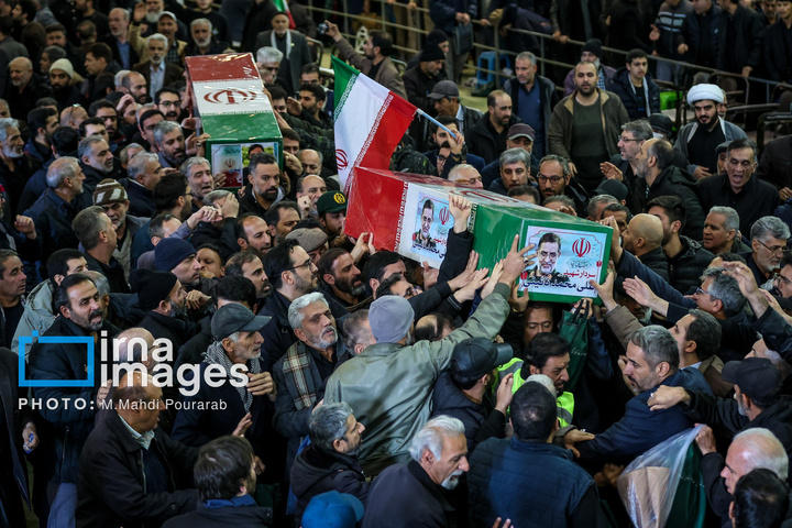 تشییع پیکر سردار شهید علی‌محمد نائینی