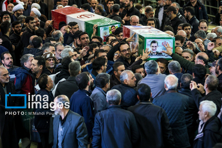 تشییع پیکر سردار شهید علی‌محمد نائینی