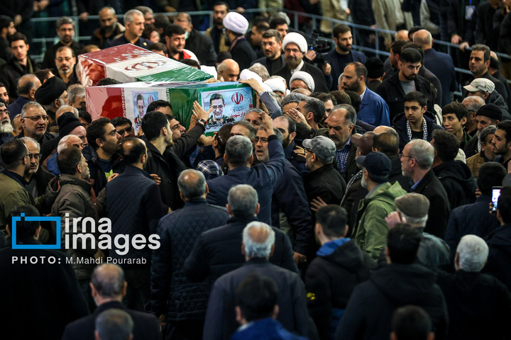 تشییع پیکر سردار شهید علی‌محمد نائینی