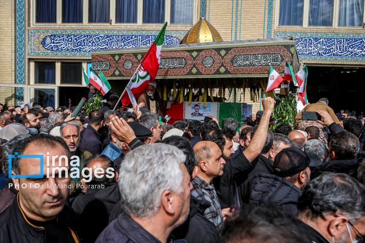 تشییع پیکر سردار شهید علی‌محمد نائینی