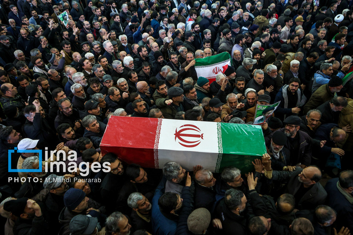 تشییع پیکر سردار شهید علی‌محمد نائینی