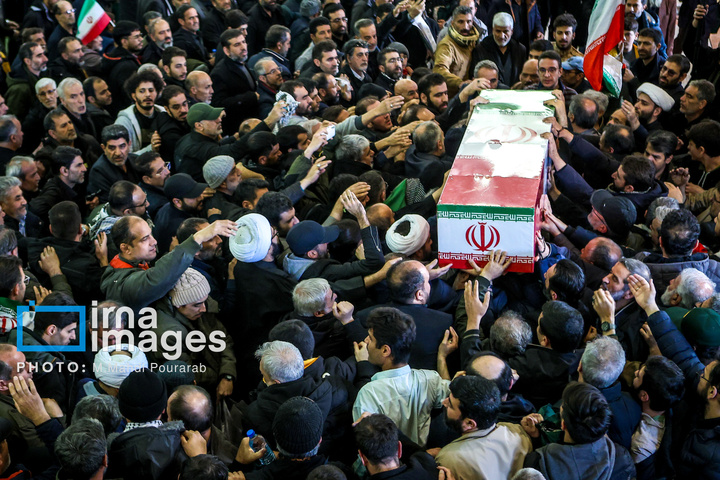 تشییع پیکر سردار شهید علی‌محمد نائینی