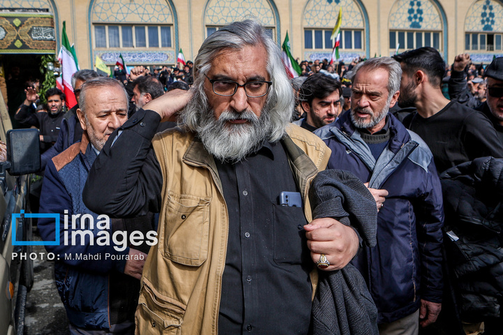 تشییع پیکر سردار شهید علی‌محمد نائینی