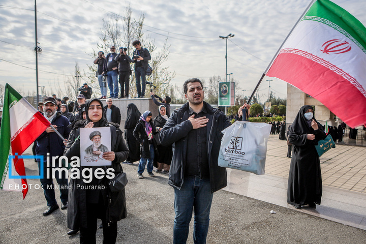 تشییع پیکر سردار شهید علی‌محمد نائینی