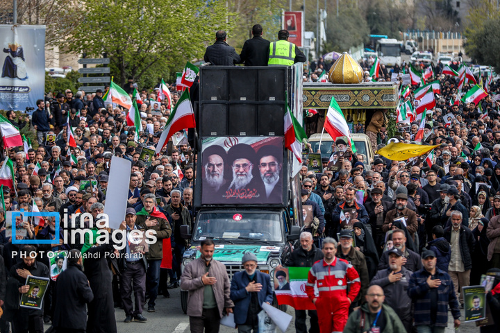 تشییع پیکر سردار شهید علی‌محمد نائینی