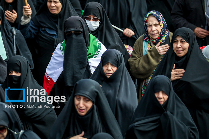 تشییع پیکر سردار شهید علی‌محمد نائینی