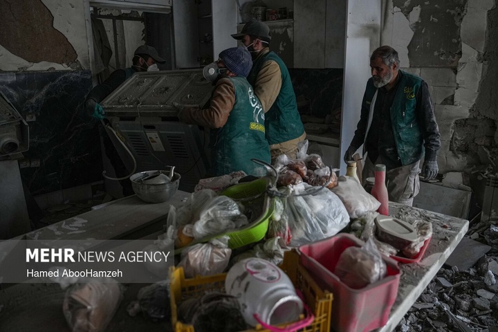 گروه‌های جهادی، پای کار بازسازی مناطق آسیب دیده در جنگ