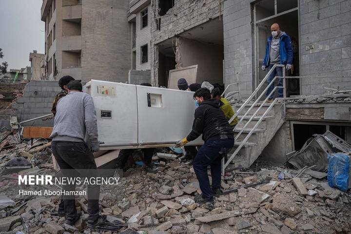 گروه‌های جهادی، پای کار بازسازی مناطق آسیب دیده در جنگ