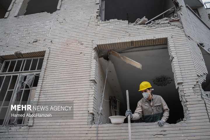 گروه‌های جهادی، پای کار بازسازی مناطق آسیب دیده در جنگ