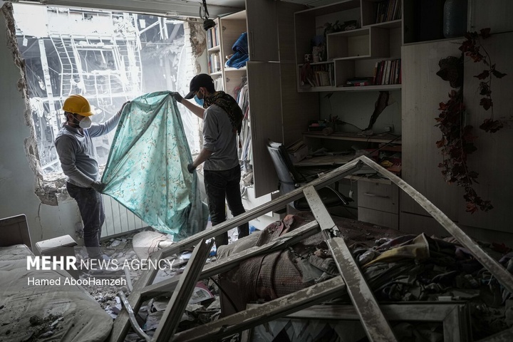 گروه‌های جهادی، پای کار بازسازی مناطق آسیب دیده در جنگ