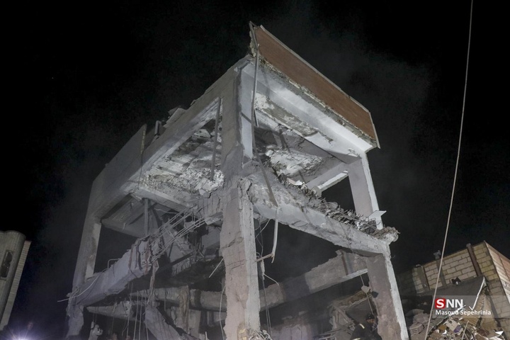 حمله موشکی آمریکایی اسرائیلی به چند منزل مسکونی در تبریز