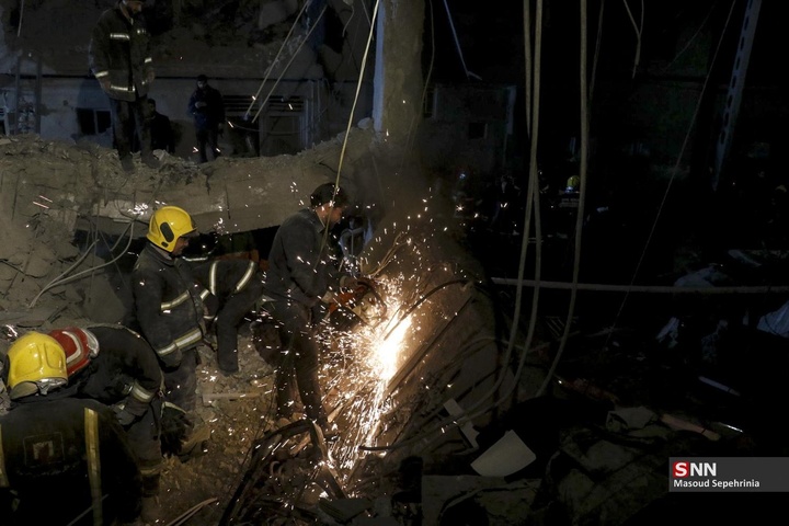 حمله موشکی آمریکایی اسرائیلی به چند منزل مسکونی در تبریز