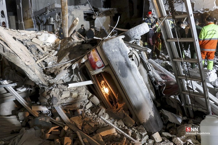 حمله موشکی آمریکایی اسرائیلی به چند منزل مسکونی در تبریز