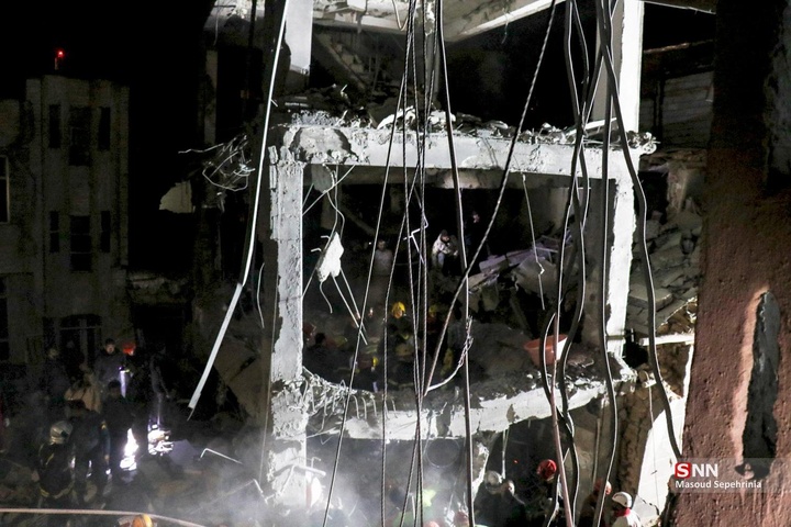 حمله موشکی آمریکایی اسرائیلی به چند منزل مسکونی در تبریز