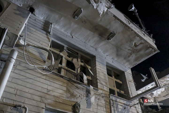 حمله موشکی آمریکایی اسرائیلی به چند منزل مسکونی در تبریز