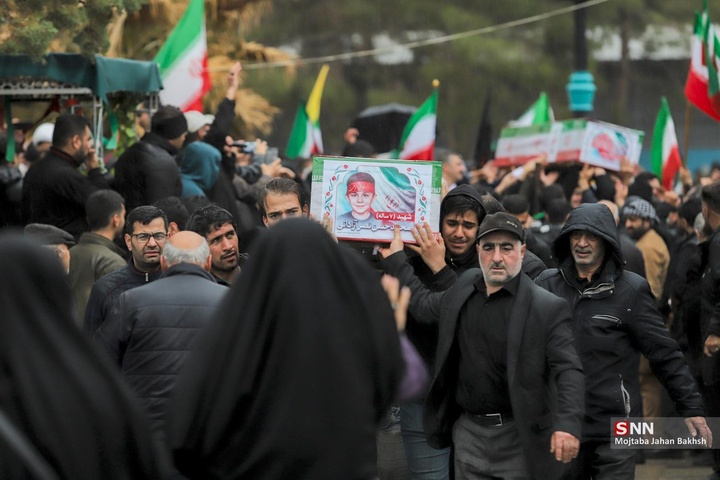 تشییع شهدای حملات آمریکایی اسرائیلی در اصفهان