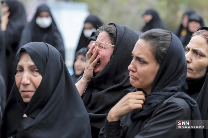 تشییع شهدای حملات آمریکایی اسرائیلی در اصفهان