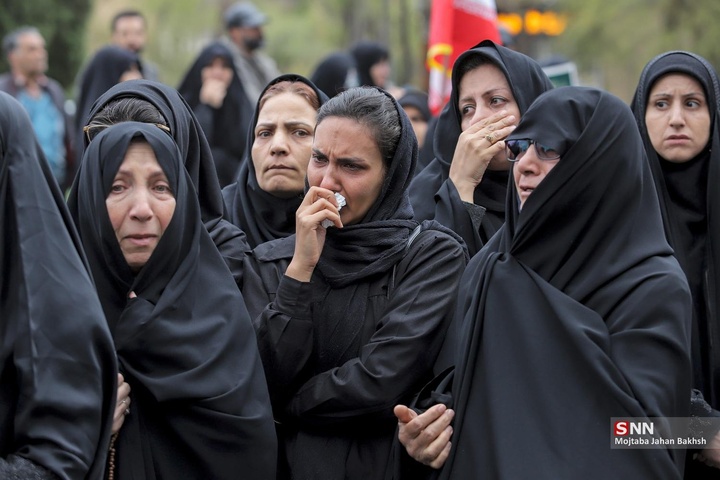 تشییع شهدای حملات آمریکایی اسرائیلی در اصفهان