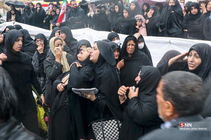 تشییع شهدای حملات آمریکایی اسرائیلی در اصفهان