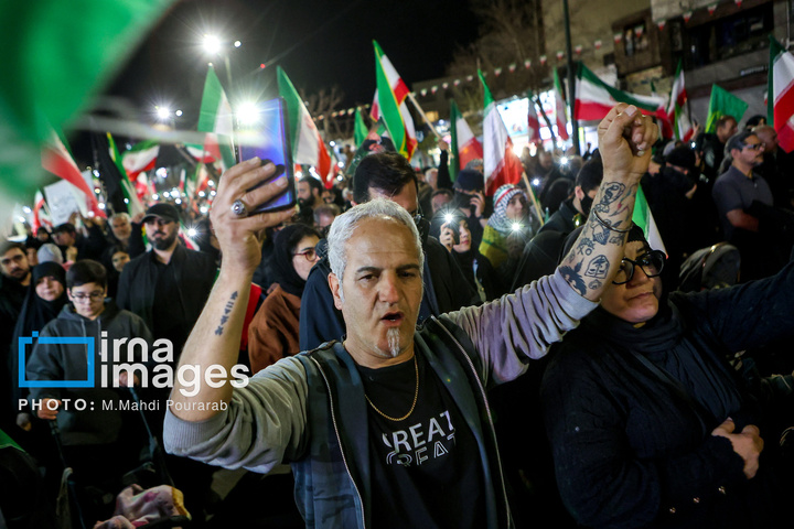 راهپیمایی و تشییع شهدای حملات آمریکا و رژیم صهیونیستی در کرج