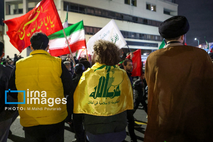 راهپیمایی و تشییع شهدای حملات آمریکا و رژیم صهیونیستی در کرج