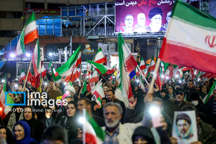 راهپیمایی و تشییع شهدای حملات آمریکا و رژیم صهیونیستی در کرج