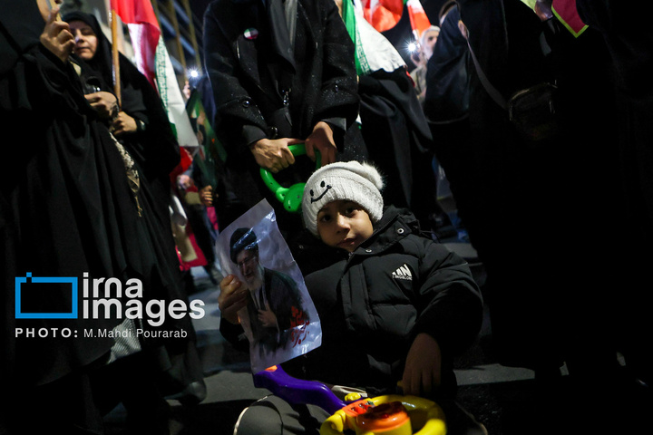 راهپیمایی و تشییع شهدای حملات آمریکا و رژیم صهیونیستی در کرج