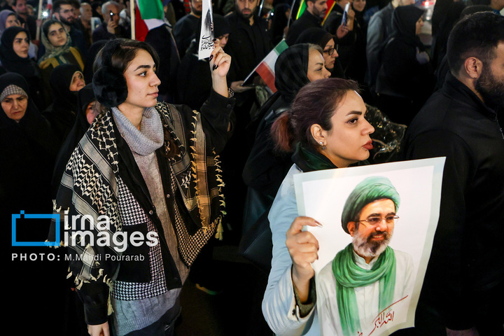 راهپیمایی و تشییع شهدای حملات آمریکا و رژیم صهیونیستی در کرج