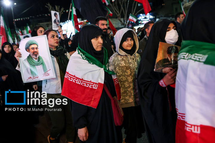 راهپیمایی و تشییع شهدای حملات آمریکا و رژیم صهیونیستی در کرج