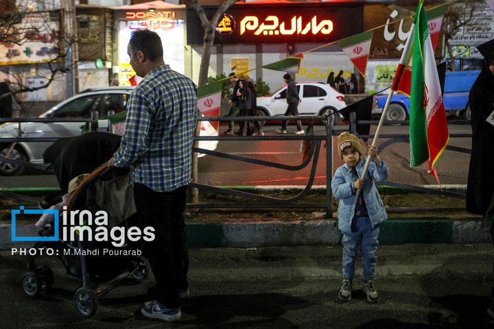 راهپیمایی و تشییع شهدای حملات آمریکا و رژیم صهیونیستی در کرج