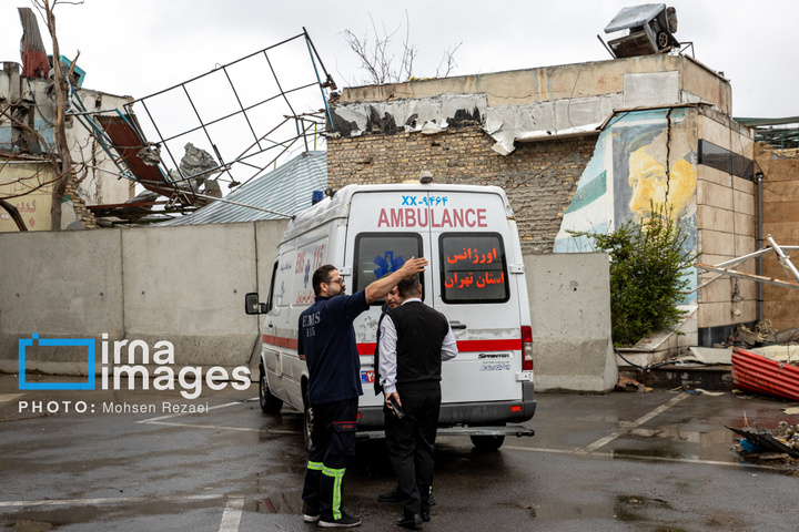 تخریب اورژانس و خروج آمبولانس ها از چرخه خدمت