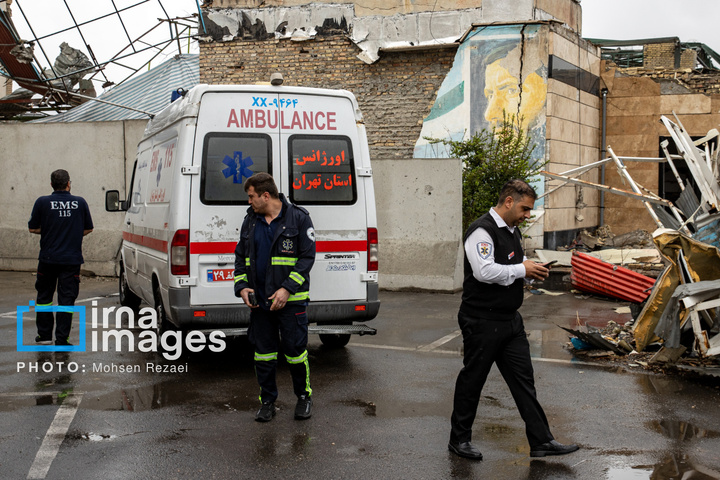 تخریب اورژانس و خروج آمبولانس ها از چرخه خدمت