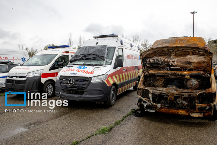 تخریب اورژانس و خروج آمبولانس ها از چرخه خدمت