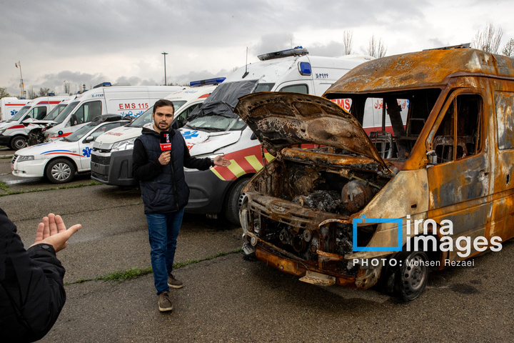 تخریب اورژانس و خروج آمبولانس ها از چرخه خدمت