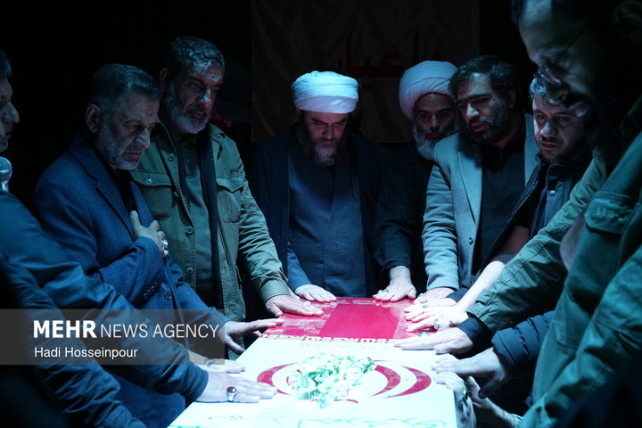 حضور رئیس سازمان تبلیغات اسلامی در معراج شهدا