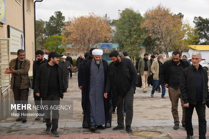 حضور رئیس سازمان تبلیغات اسلامی در معراج شهدا