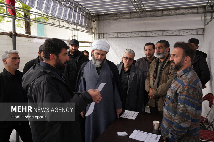 حضور رئیس سازمان تبلیغات اسلامی در معراج شهدا