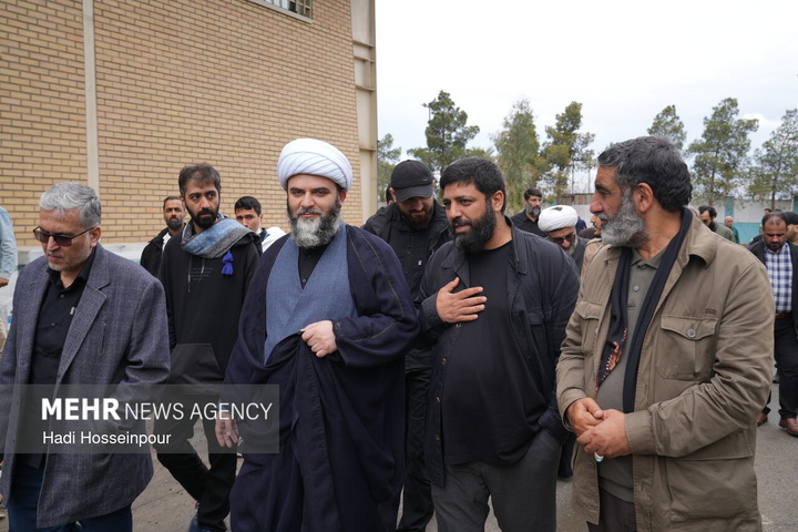 حضور رئیس سازمان تبلیغات اسلامی در معراج شهدا