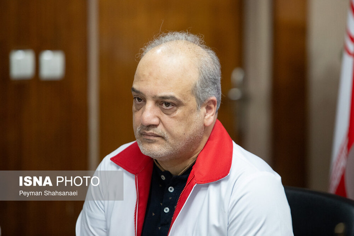 عضویت اعضای تیم ملی هندبال ساحلی ایران در سازمان هلال احمر