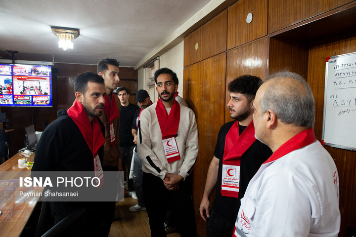 عضویت اعضای تیم ملی هندبال ساحلی ایران در سازمان هلال احمر