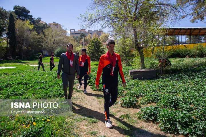 عضویت اعضای تیم ملی هندبال ساحلی ایران در سازمان هلال احمر