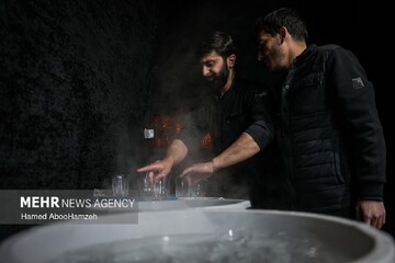 موکب دانشجویان در میدان جهاد همدان