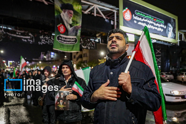 بیست و هفتمین شب حضور میدانی مردم در مشهد